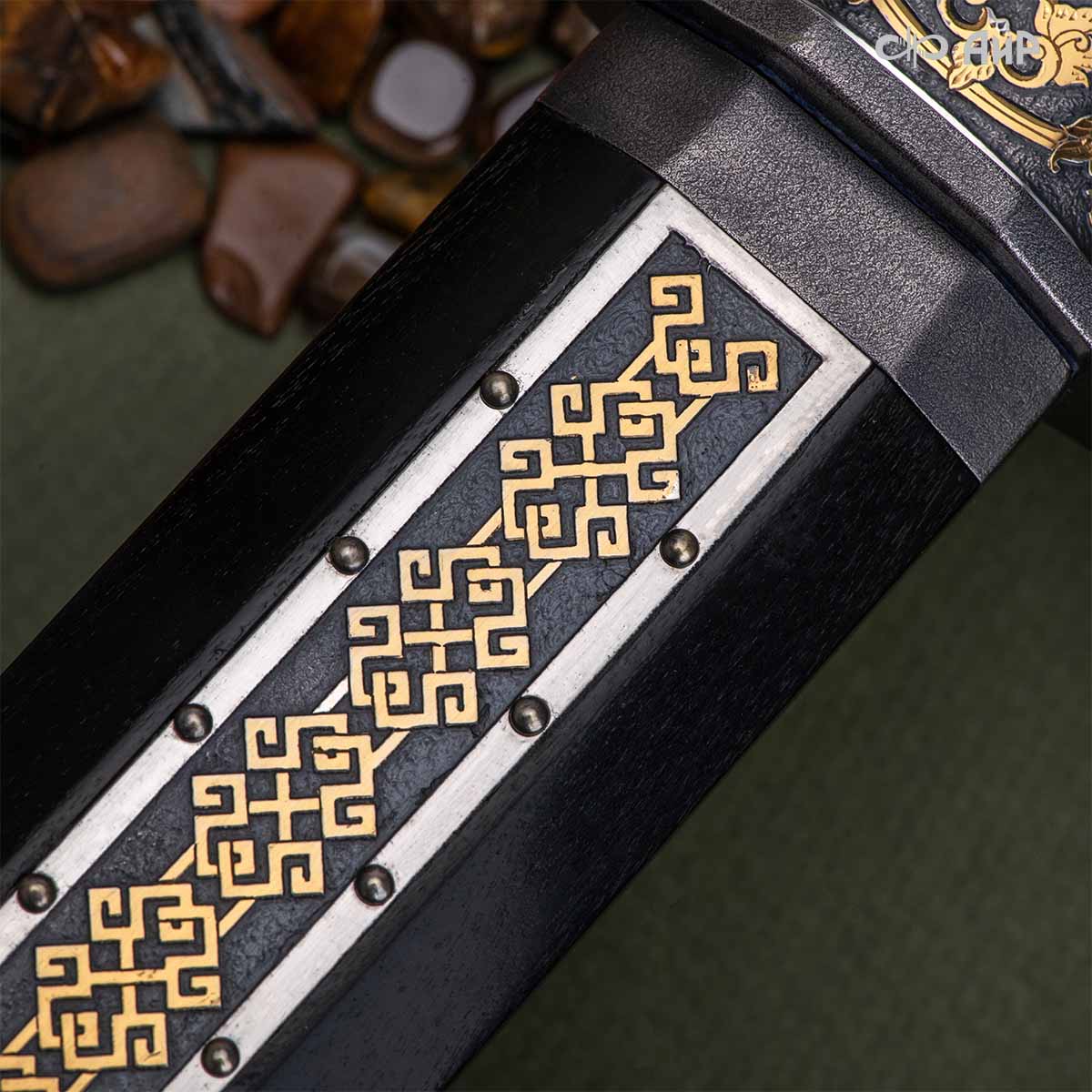 Меч корейский Божественный дракон с жемчужиной, Артикул: 39160 - Компания «АиР»