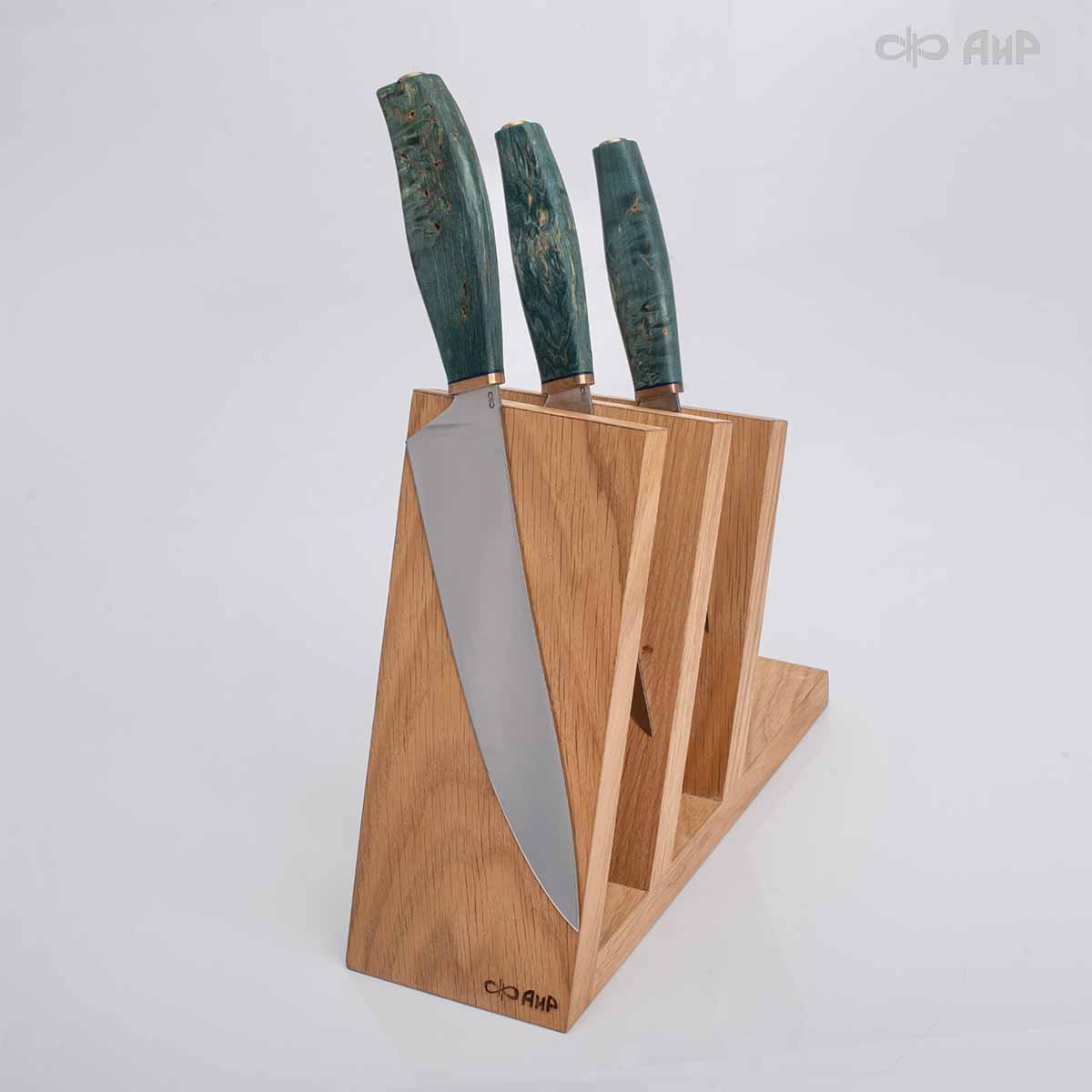 Магнитный держатель для ножей Тройка (МДФ, шпон) - Компания «АиР»