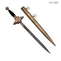 Кортик Генеральский, цельнометаллические ножны, Артикул: 39175