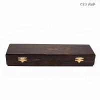 Коробка деревянная (укладка бархат)