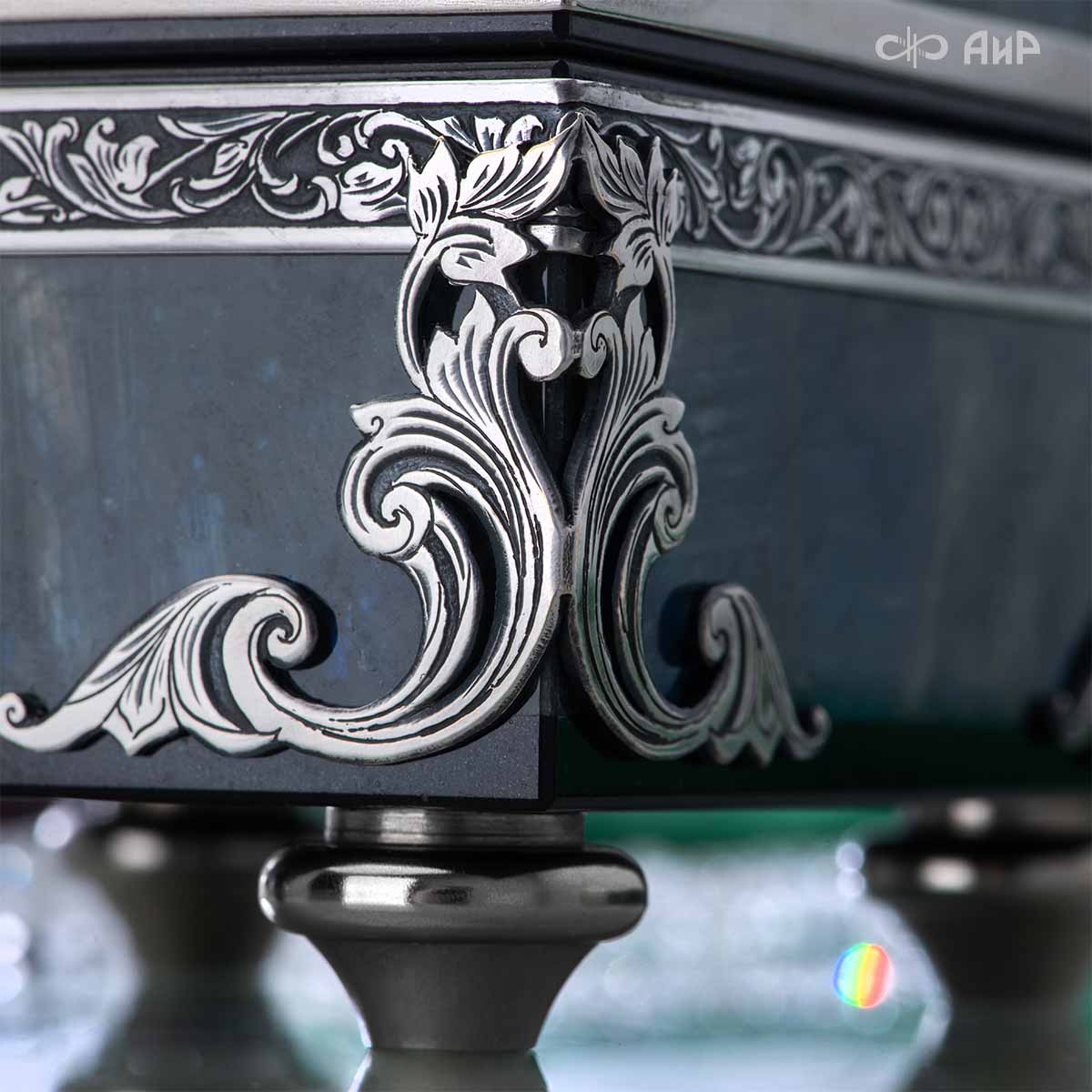 Шкатулка из лабрадорита Светлячки, Артикул: 39206 - Компания «АиР»