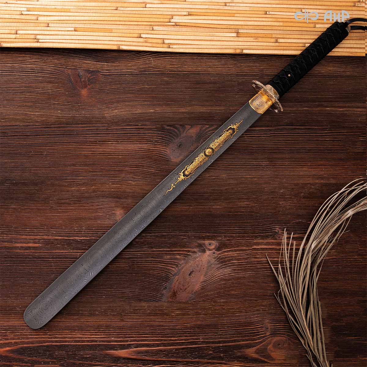 Рожок для обуви Мусуби, дамасская сталь ZDI-1016, Артикул: 38765 - Компания «АиР»