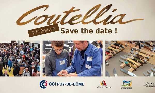 Coutellia – Salon International du couteau d´art et de tradition | 20-21 мая 2017 г. | Тьер, Франция - Промышленное клинковое производство. Компания «АиР»