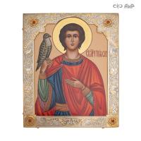  Икона в окладе Святой Мученик Трифон, Артикул: 39140