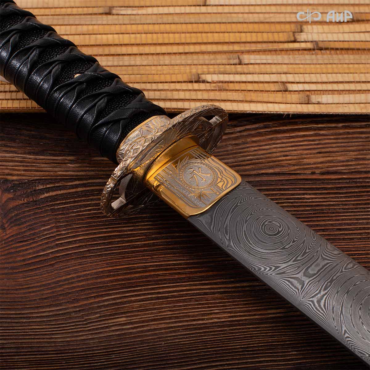 Рожок для обуви Мусуби, дамасская сталь ZDI-1016, Артикул: 38765 - Компания «АиР»