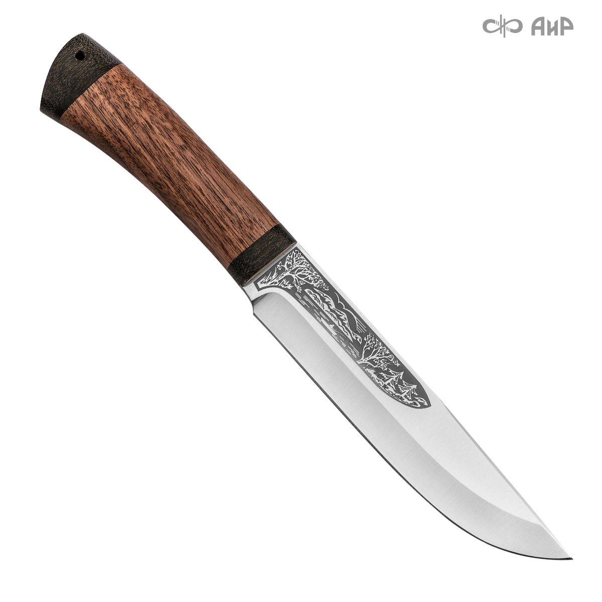  Набор Шашлычный-1 (орех, гравировка глухари) - Компания «АиР»