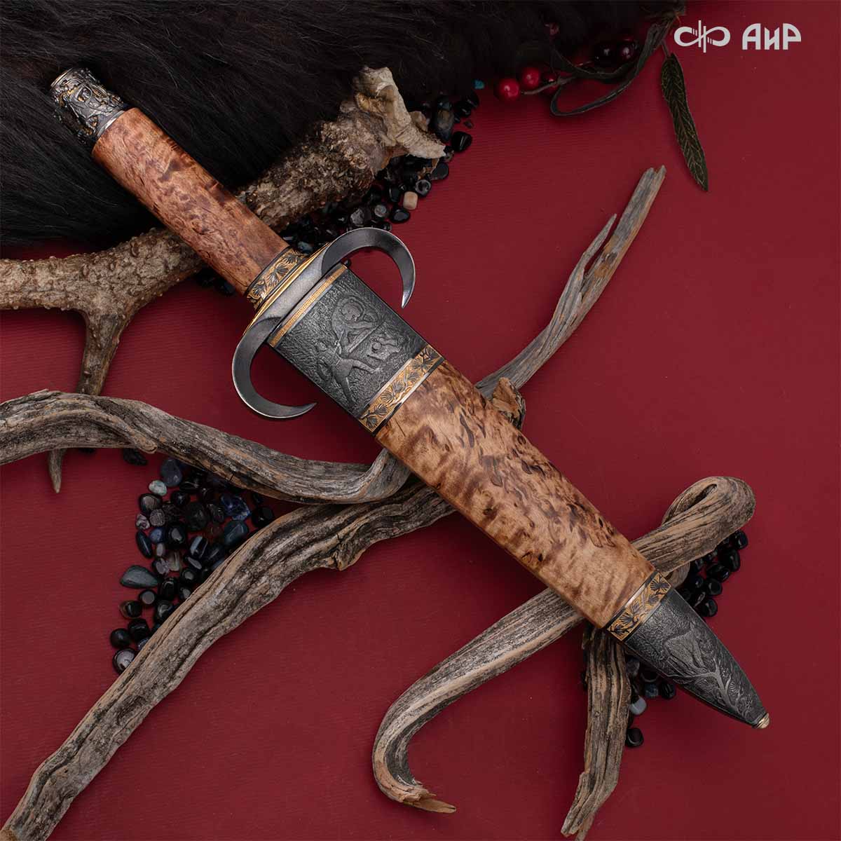 Кинжал охотничий Русский лес, Артикул: 39185  - Компания «АиР»