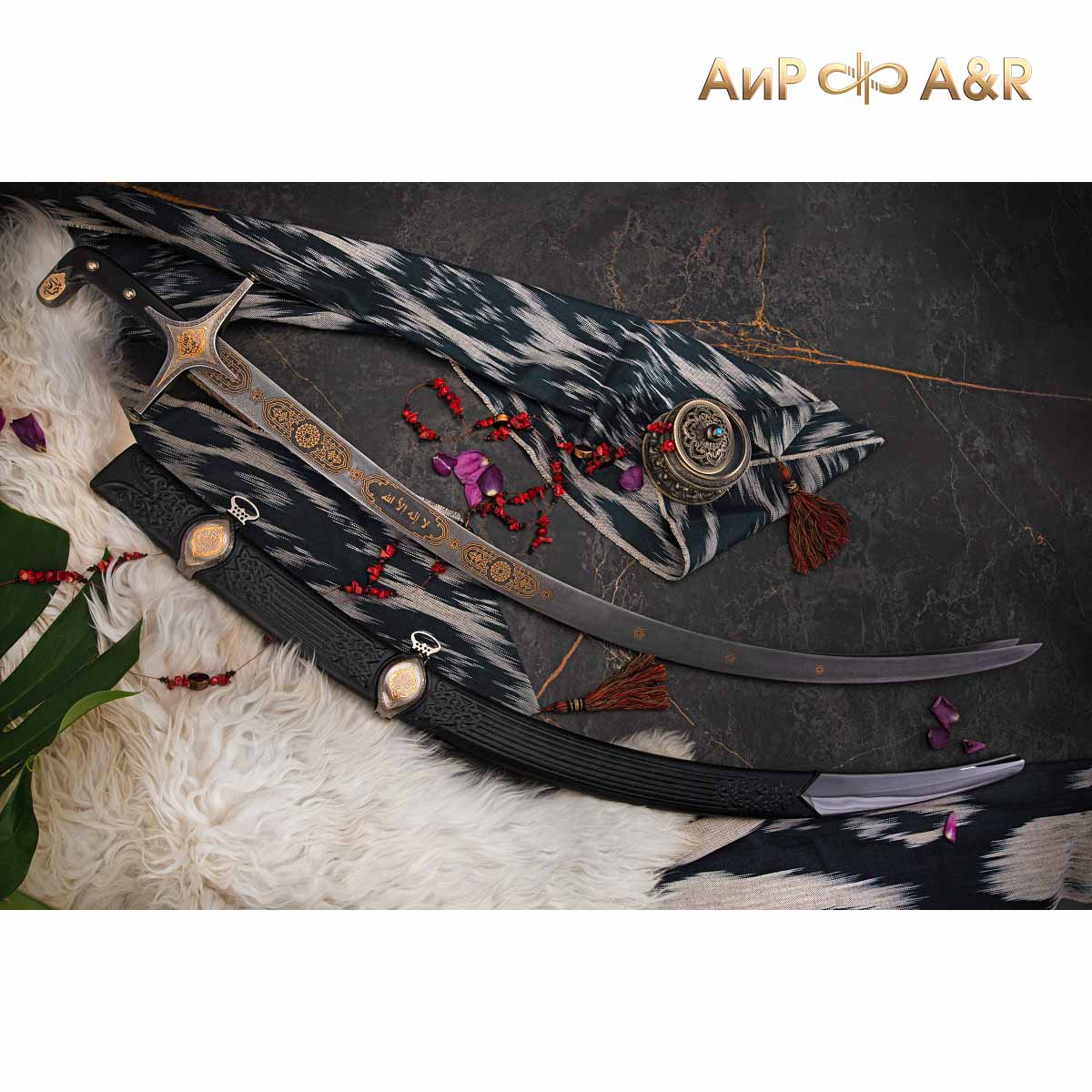 Сабля авторская Зульфикар, Артикул: 37235 - Компания «АиР»