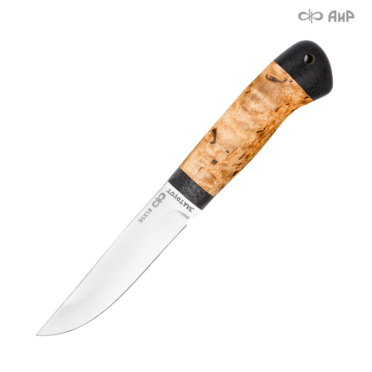 Набор Шашлычный-2 (карельская береза, гравировка глухари) - Компания «АиР»