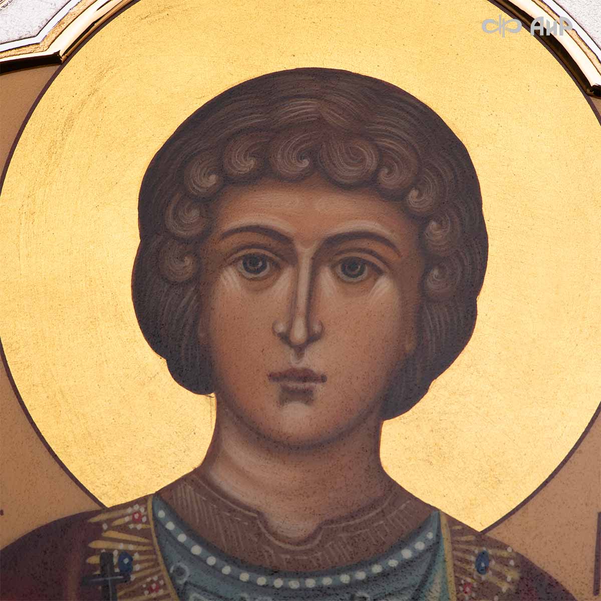  Икона в окладе Святой великомученик Георгий Победоносец, Артикул: 39177 - Компания «АиР»