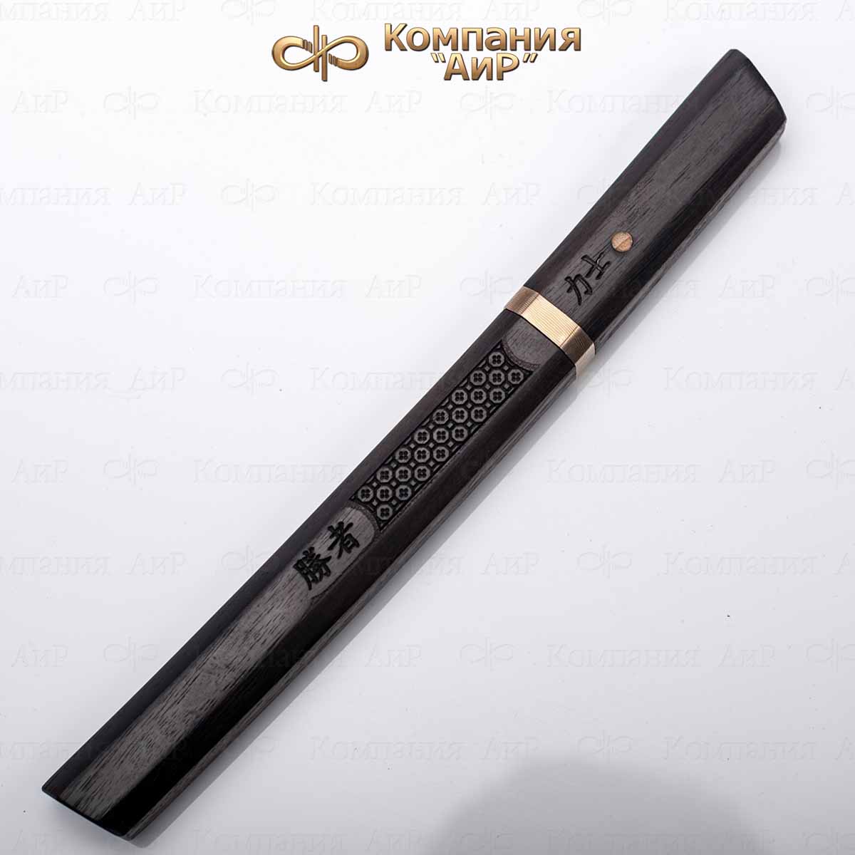  Композиция Хома Рикиси с айкути, граб, дамасская сталь ZDI-1016 - Компания «АиР»