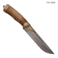  Нож Бекас с сюжетом Волк на отдыхе, Артикул: 38970