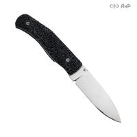 Нож складной Хаски, Цитадель (CITADEL), кожа ската черная