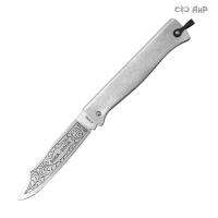 Нож складной Дук-дук (DOUK-DOUK) большой хром, нерж. сталь, Франция