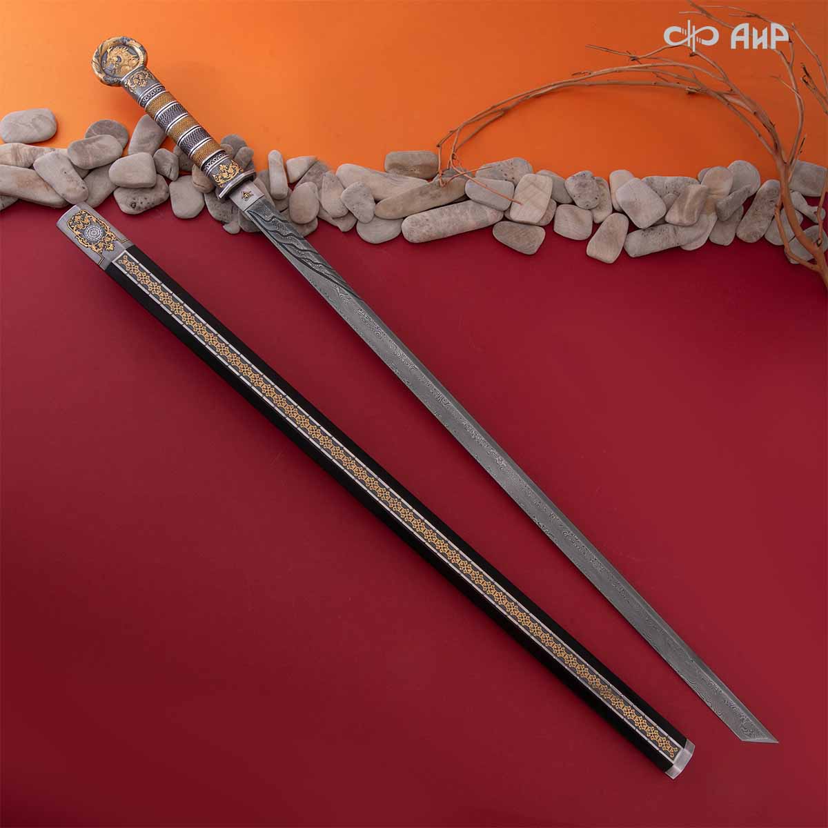 Меч корейский Божественный дракон с жемчужиной, Артикул: 39107 - Компания «АиР»