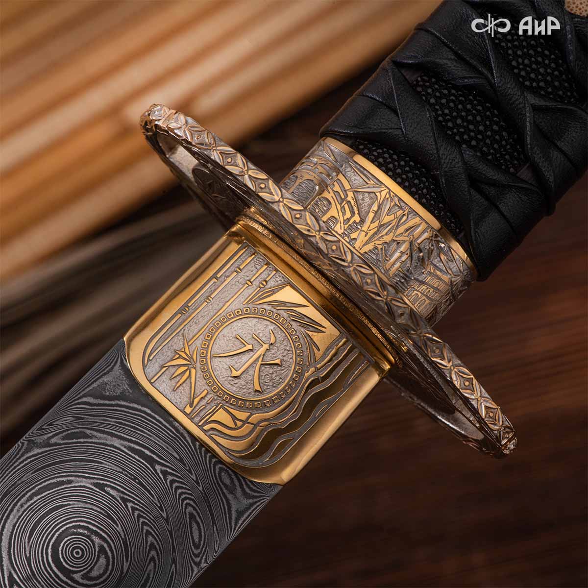 Рожок для обуви Мусуби, дамасская сталь ZDI-1016, Артикул: 38765 - Компания «АиР»