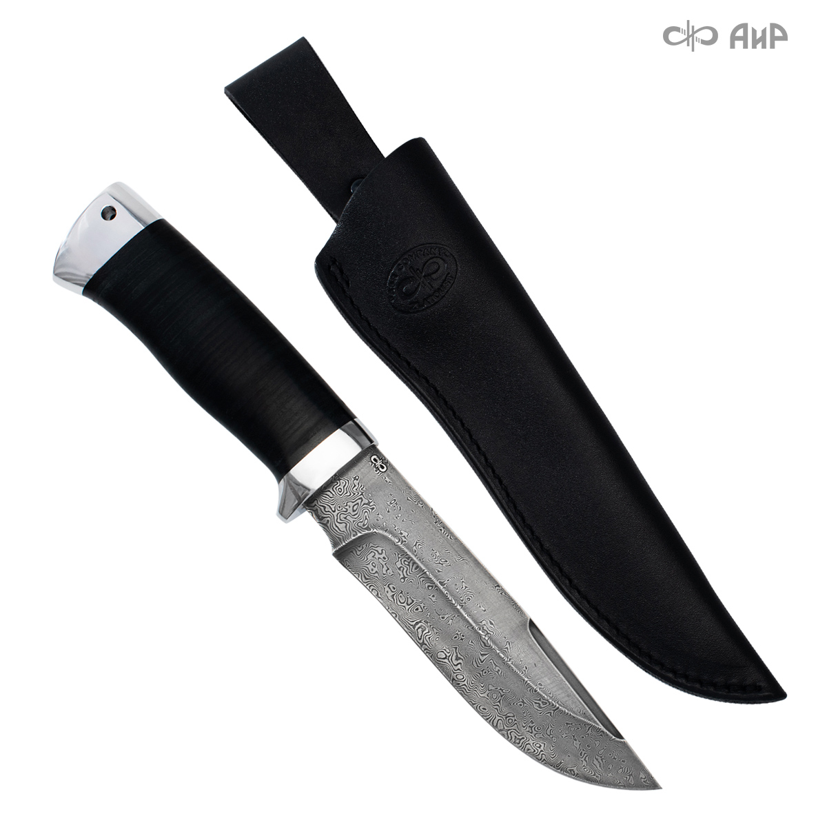 Стрелец (кожа) дамасская сталь ZD-0803 - Компания «АиР»