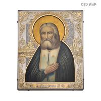 Икона в окладе Преподобный Серафим Саровский, Артикул: 39189 - Компания «АиР»