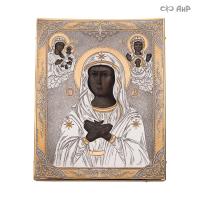Икона Божией Матери в окладе Умиление (икона заказчика, XIX в.), Артикул: 39154 - Компания «АиР»