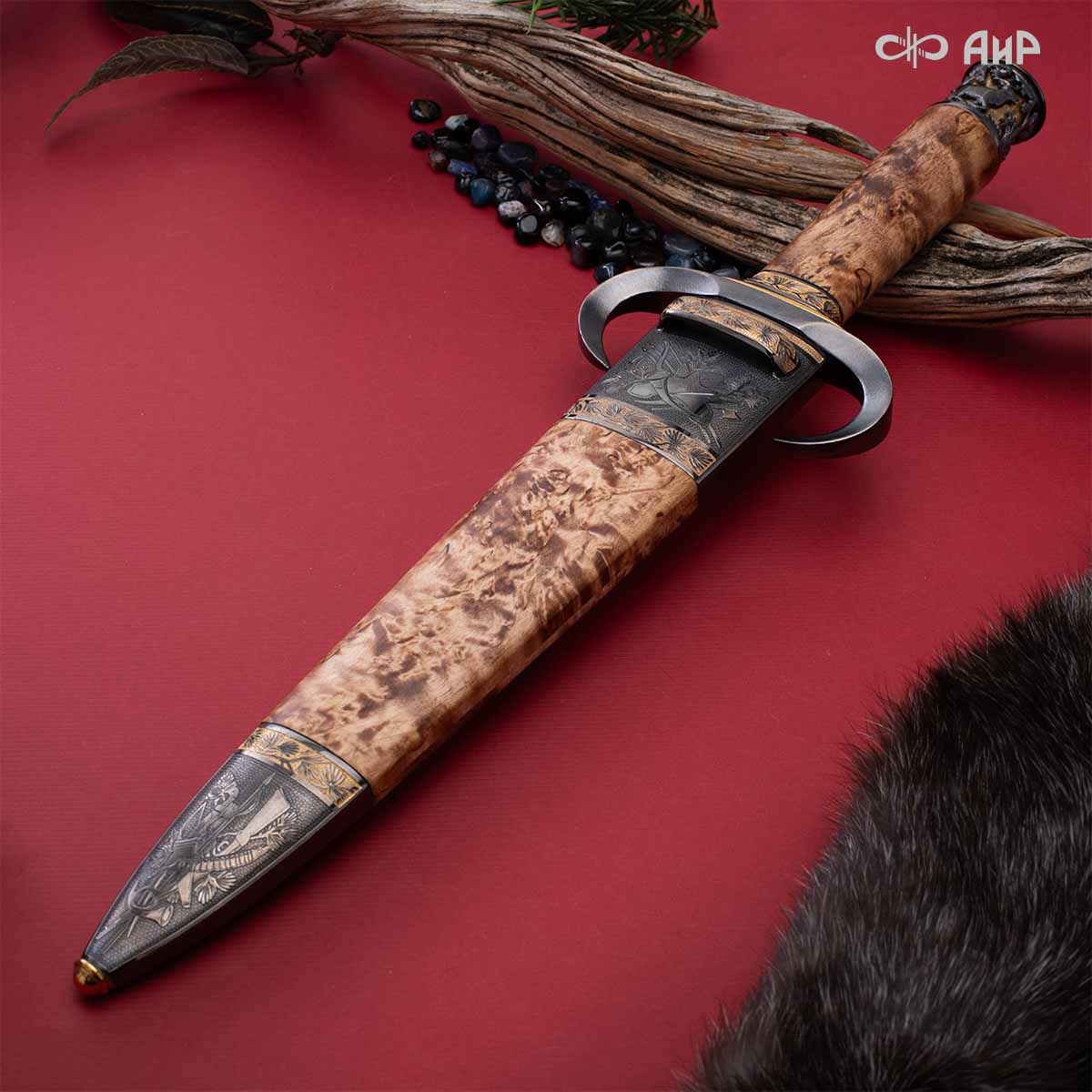 Кинжал охотничий Русский лес, Артикул: 39184  - Компания «АиР»