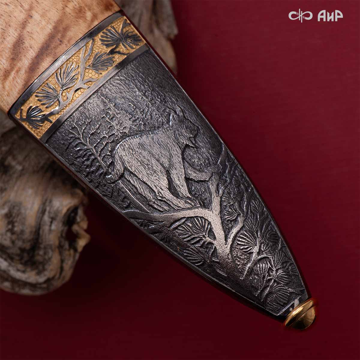 Кинжал охотничий Русский лес, Артикул: 39185  - Компания «АиР»