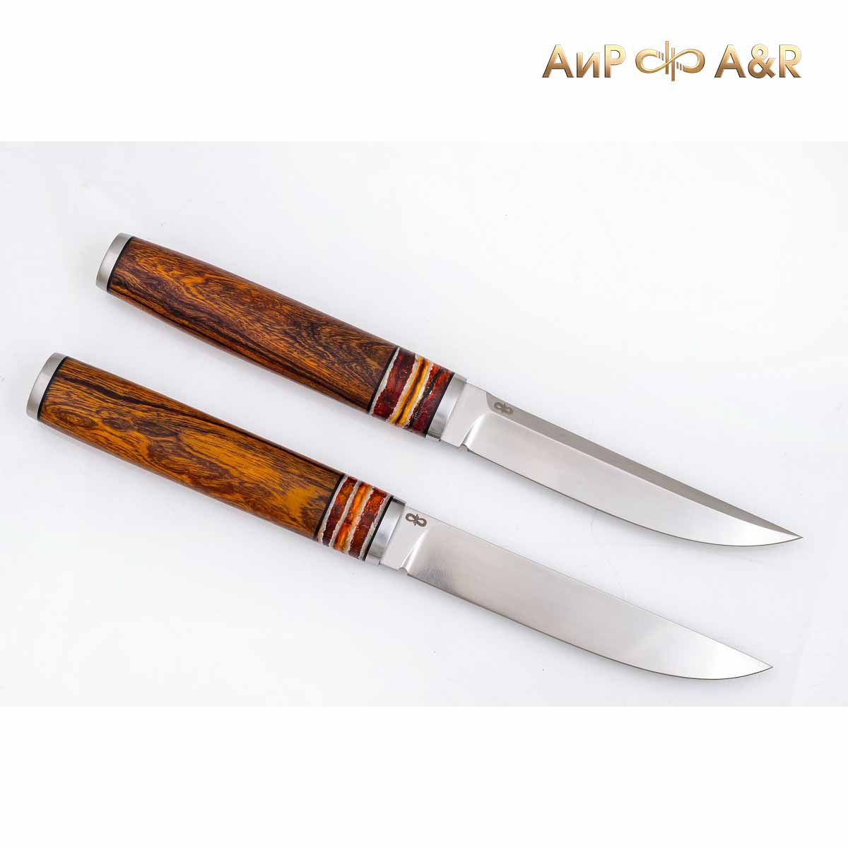 Финка-5 (железное дерево, стаб.зуб мамонта, фибра, нерж.) - Компания «АиР»