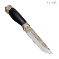  Нож Бекас с сюжетом Рысь на дереве, Артикул: 37262
