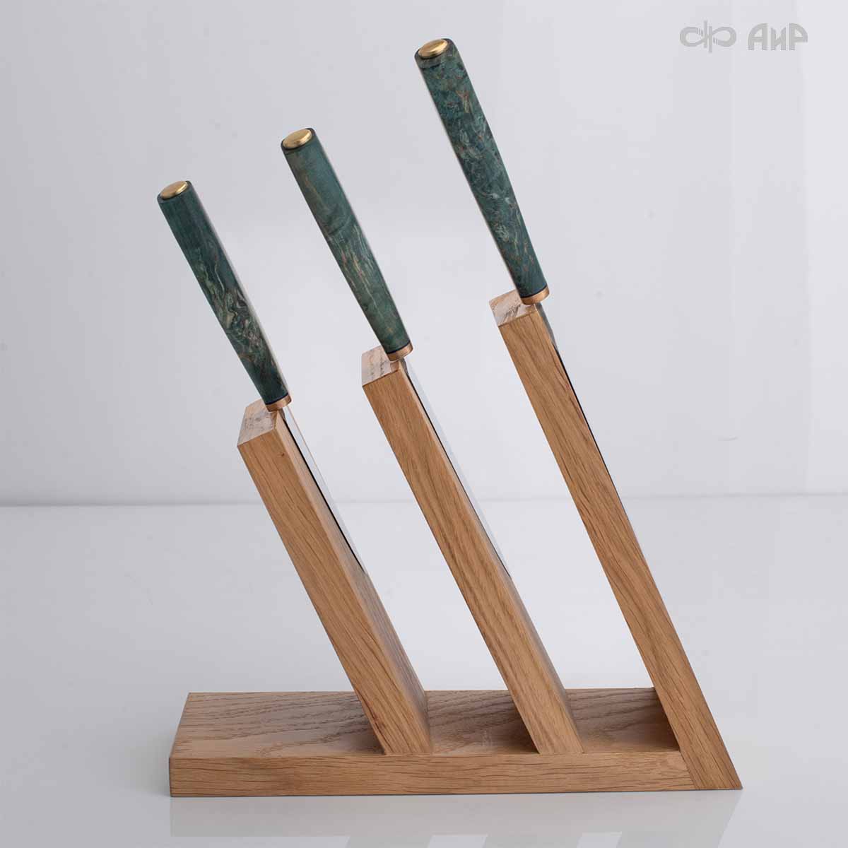 Магнитный держатель для ножей Тройка (МДФ, шпон) - Компания «АиР»