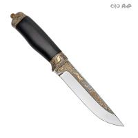 Нож Лиса с сюжетом Лиса за зайцем, Артикул: 37228