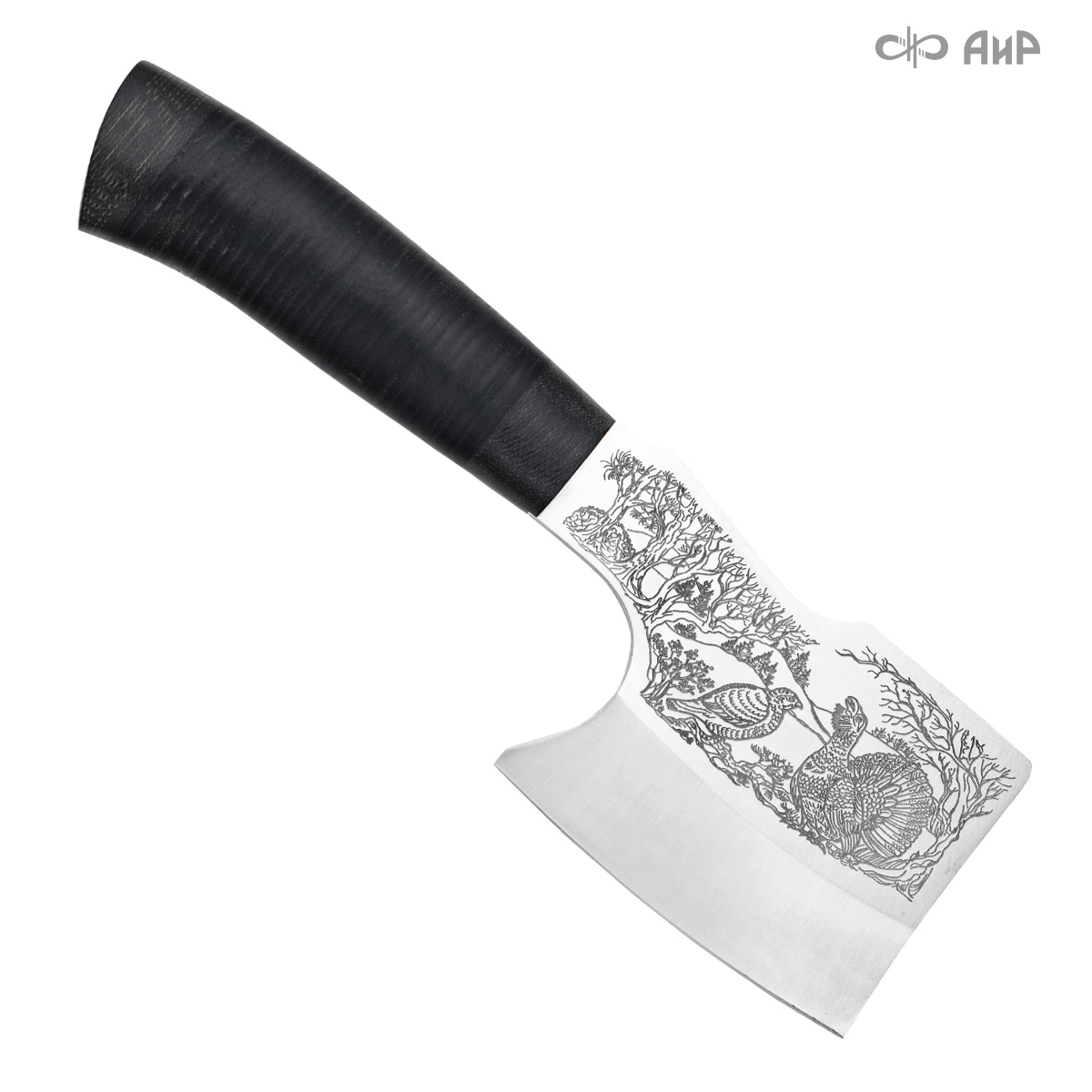 Набор Шашлычный-1 (кожа, гравировка глухари) - Компания «АиР»