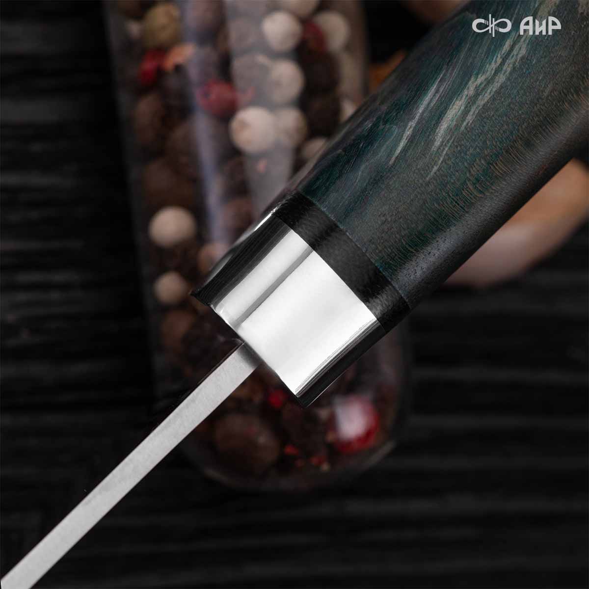 Сантоку (стабилизированная карельская береза зеленая) - Компания «АиР»