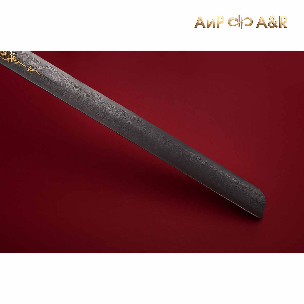 Рожок для обуви Мусуби, дамасская сталь ZDI-1016, Артикул: 37440 - Компания «АиР»