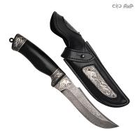  Нож Клык люкс с сюжетом Дикая пума, Артикул: 38398