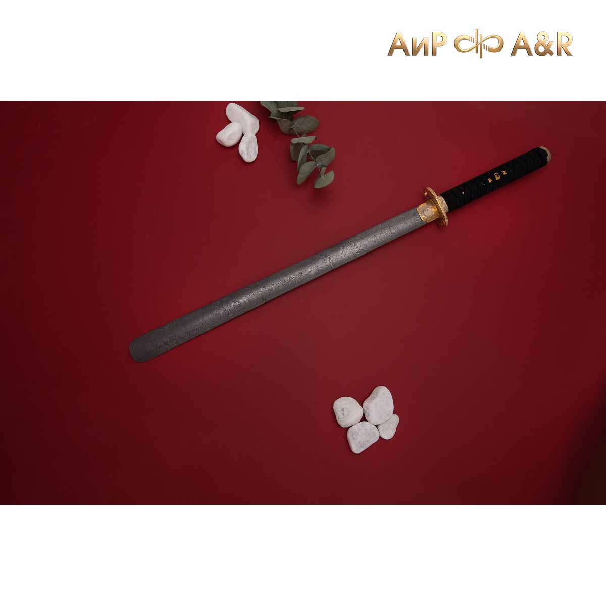 Рожок для обуви Мусуби, дамасская сталь ZDI-1016, Артикул: 37440 - Компания «АиР»