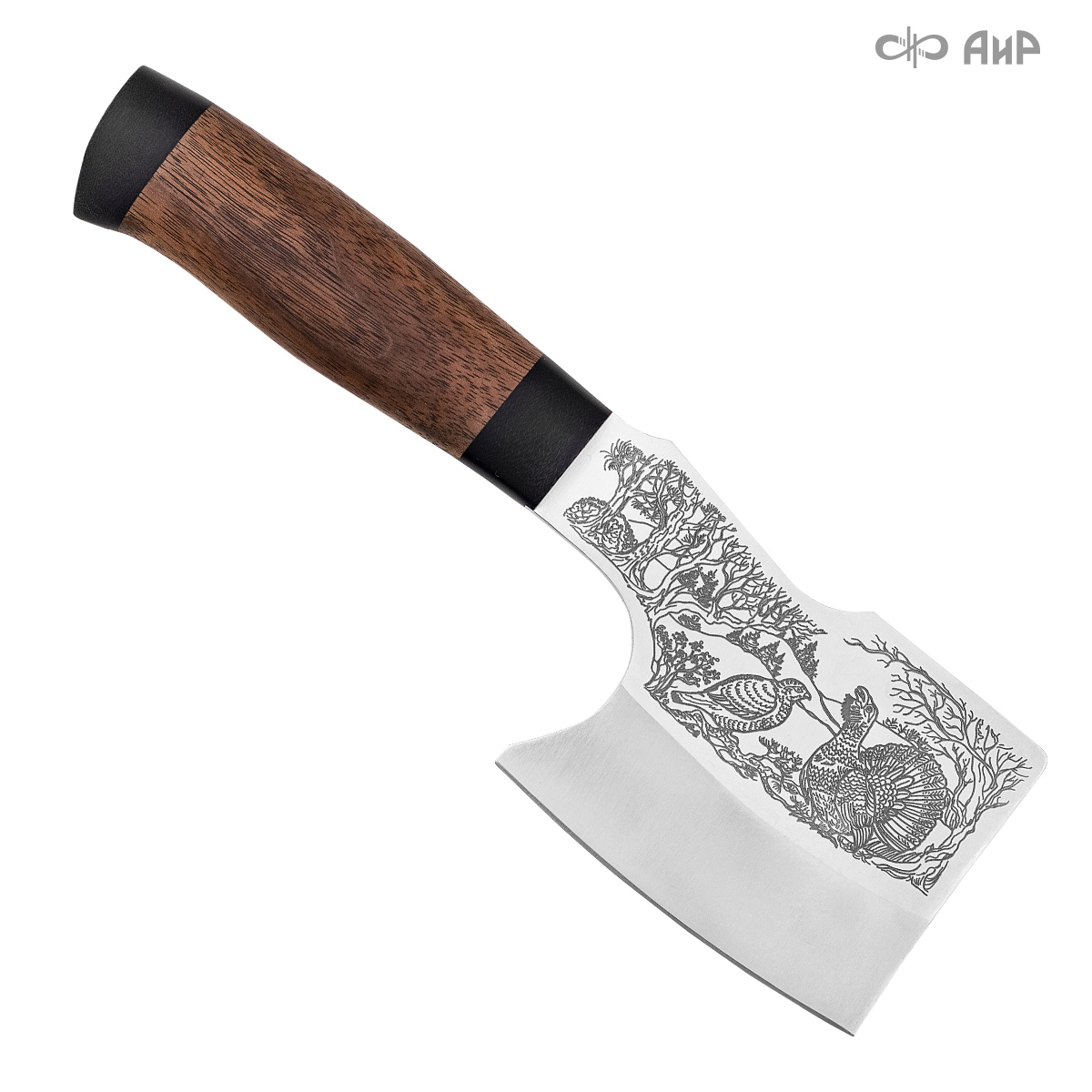  Набор Шашлычный-1 (орех, гравировка глухари) - Компания «АиР»