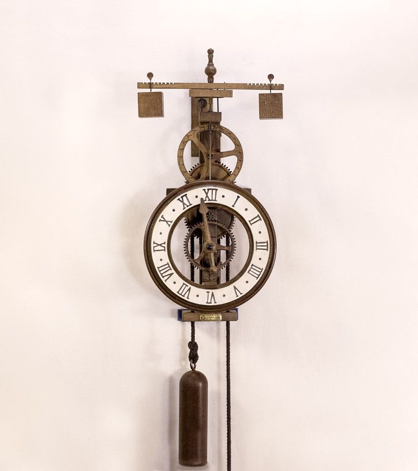  Настенные деревянные часы Ардавин Рассвет, цвет белый (Ardavin MATUTINUS Blanco), Артикул: AF0000013391 - Компания «АиР»