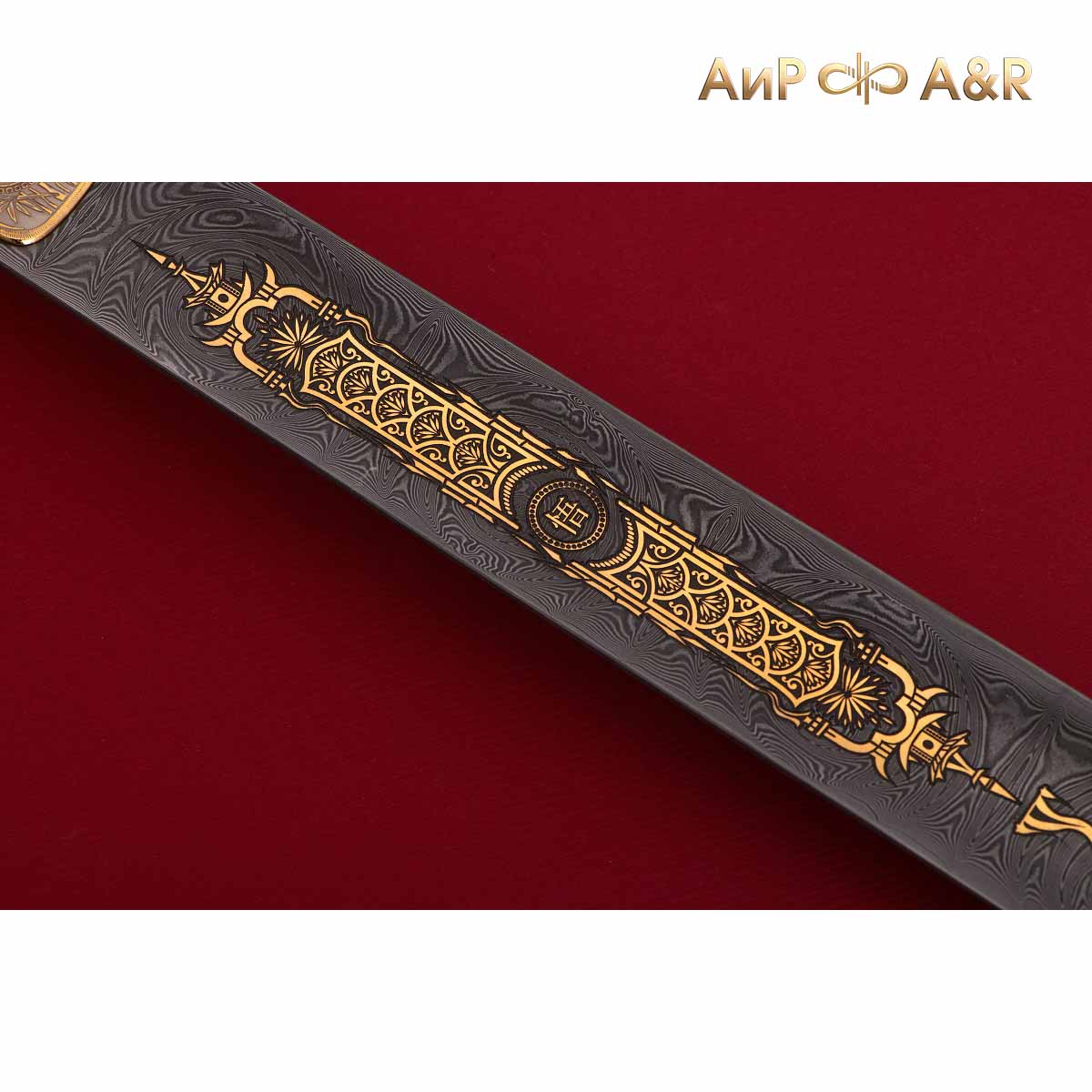 Рожок для обуви Мусуби, дамасская сталь ZDI-1016, Артикул: 37440 - Компания «АиР»