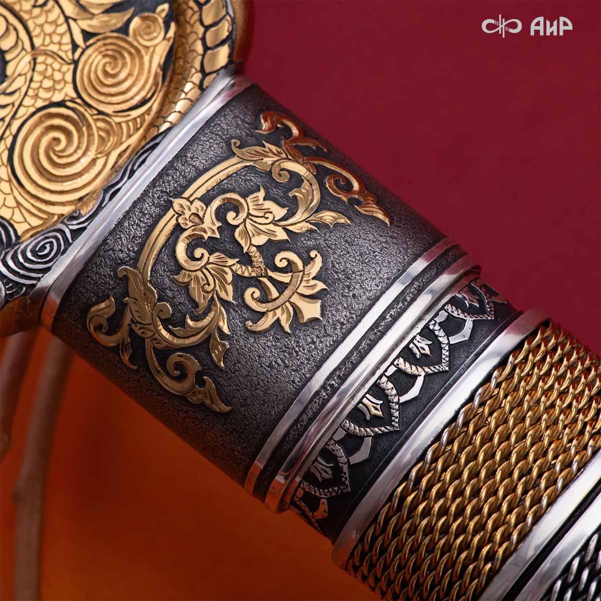 Меч корейский Божественный дракон с жемчужиной, Артикул: 39107 - Компания «АиР»