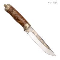  Нож Лиса с сюжетом Волчья охота, Артикул: 38421