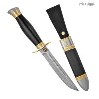 Нож Финка-2 Морская пехота с золотом, ZDI-1016, комбинированные ножны Артикул: 35359