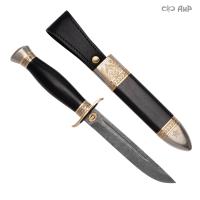  Нож Финка-2 НКВД с золотом, ZDI-1016, комбинированные ножны Артикул: 38041