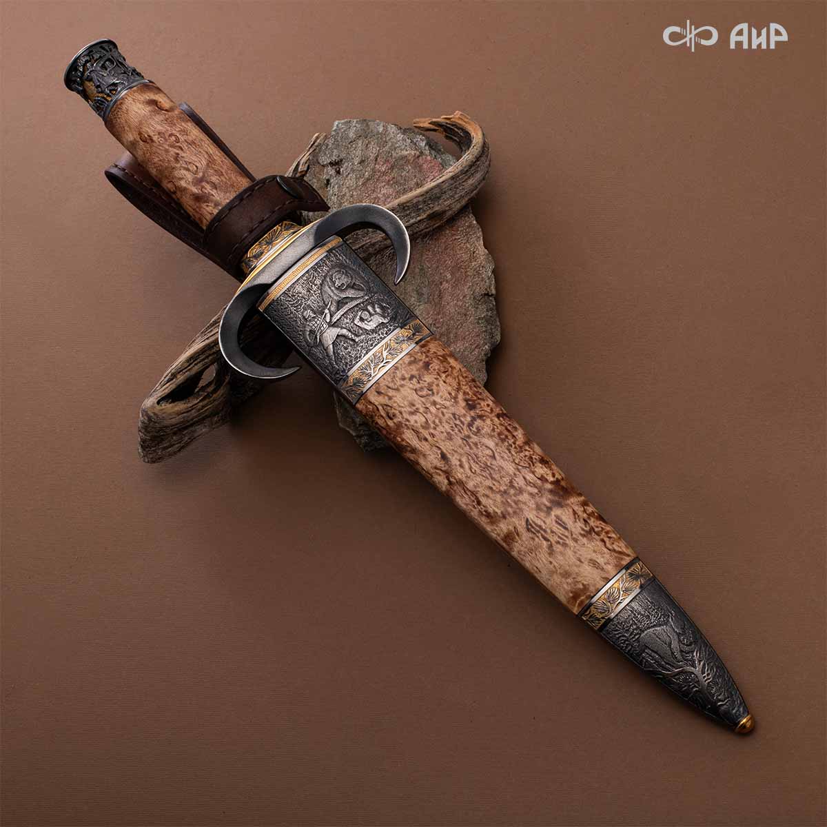 Кинжал охотничий Русский лес, Артикул: 39184  - Компания «АиР»