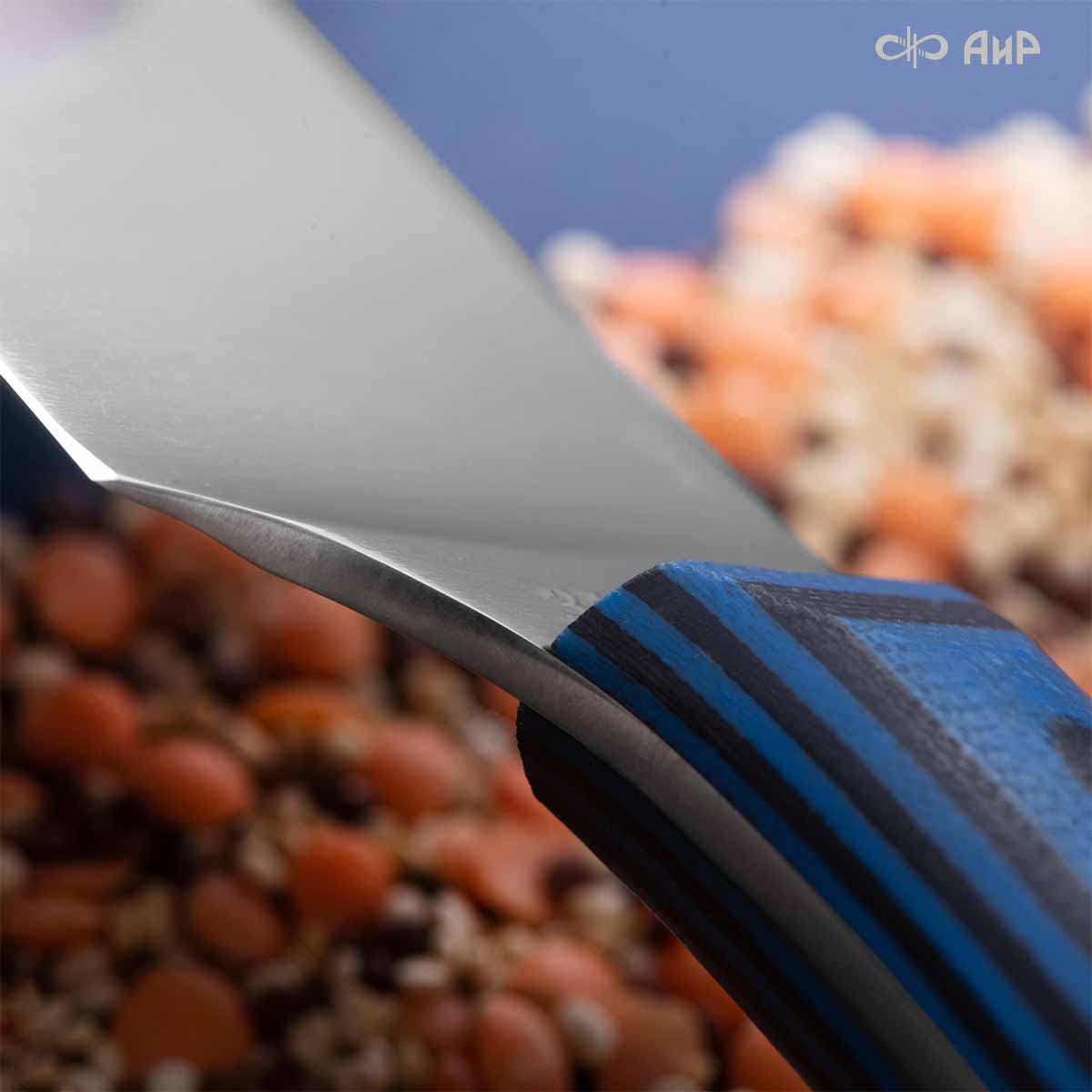 Набор Сантоку-3 ЦМ (G10 черно-синий) CPR - Компания «АиР»