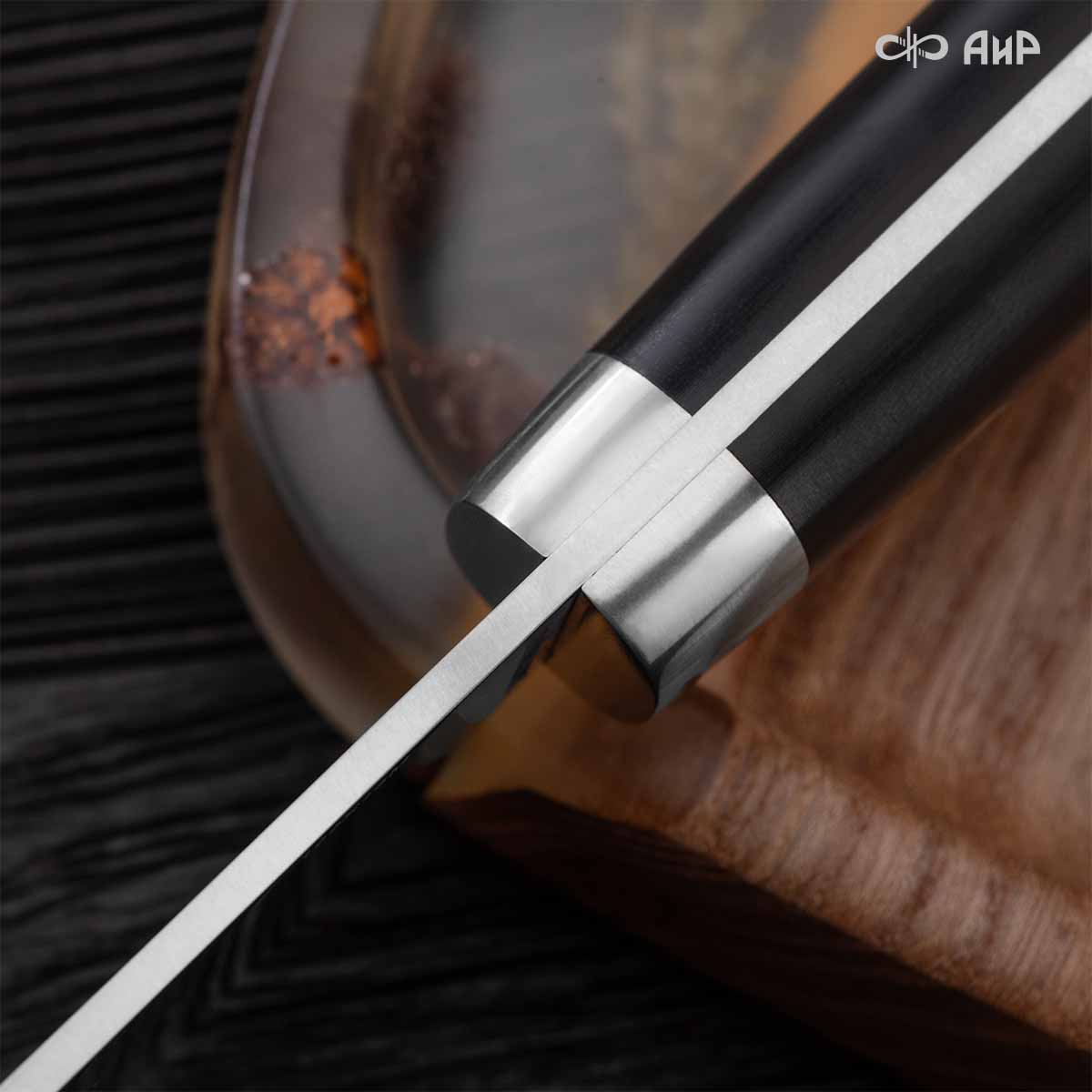 Сантоку ЦМ (G10 черный) - Компания «АиР»