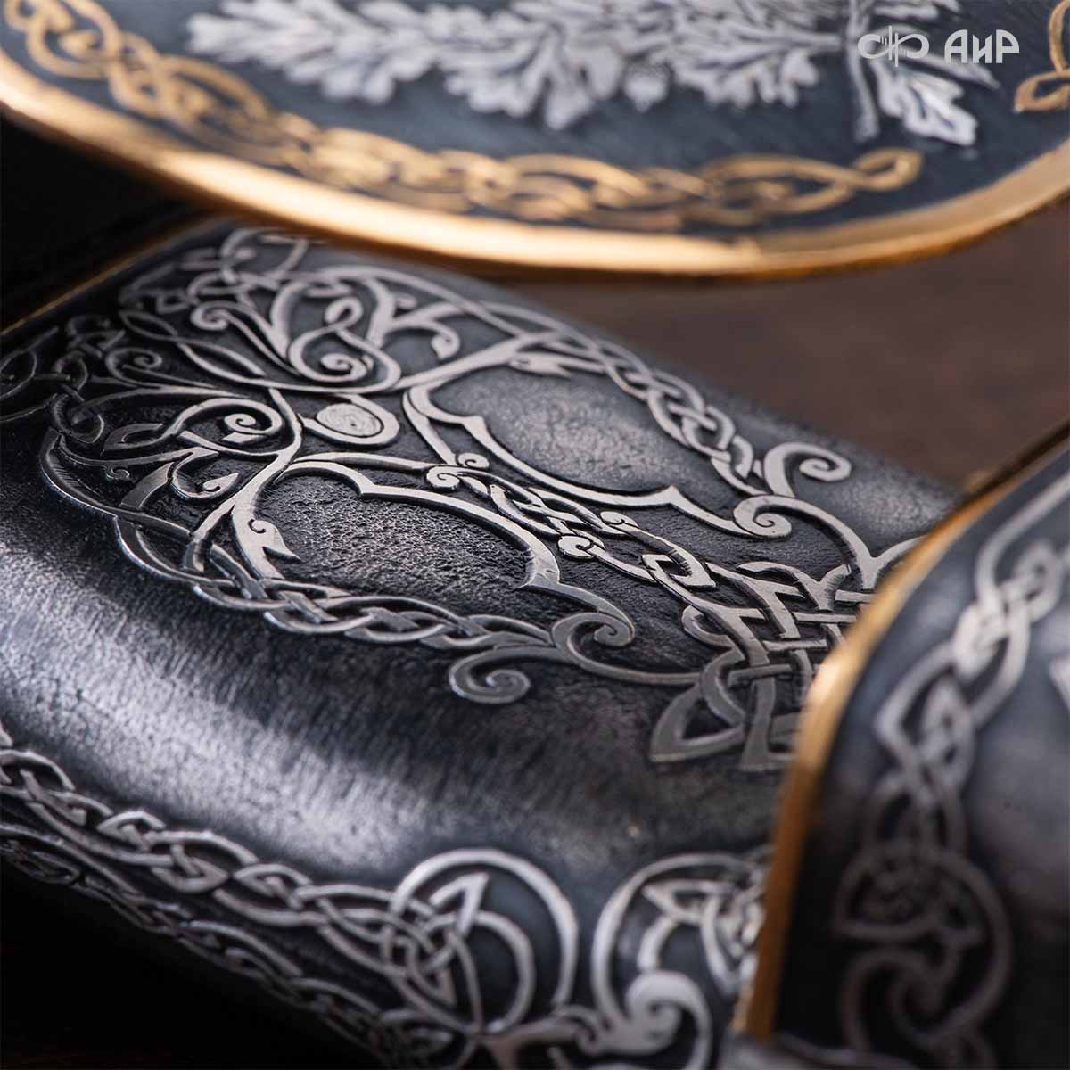  Гарнитур охотничий Царская охота, с хиршфангером, Артикул: 39191 - Компания «АиР»