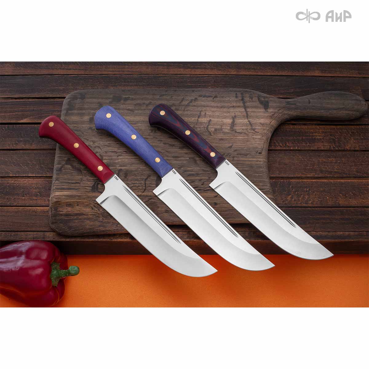 Пчак ЦМ (микарта вишневая с черной подложкой) - Компания «АиР»