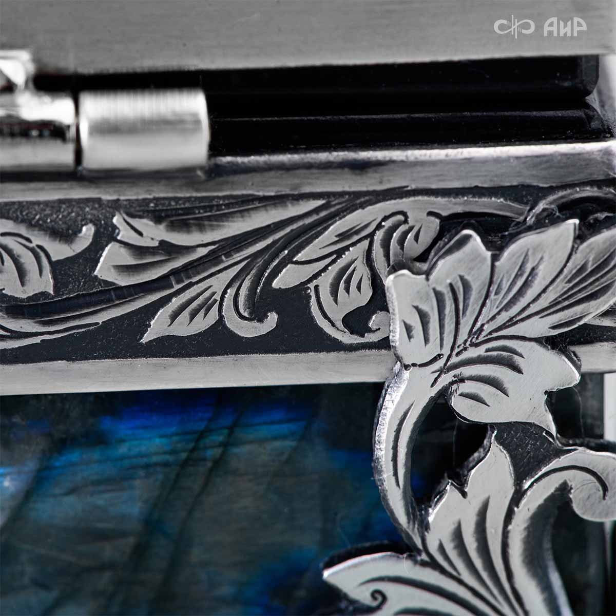 Шкатулка из лабрадорита Светлячки, Артикул: 39206 - Компания «АиР»