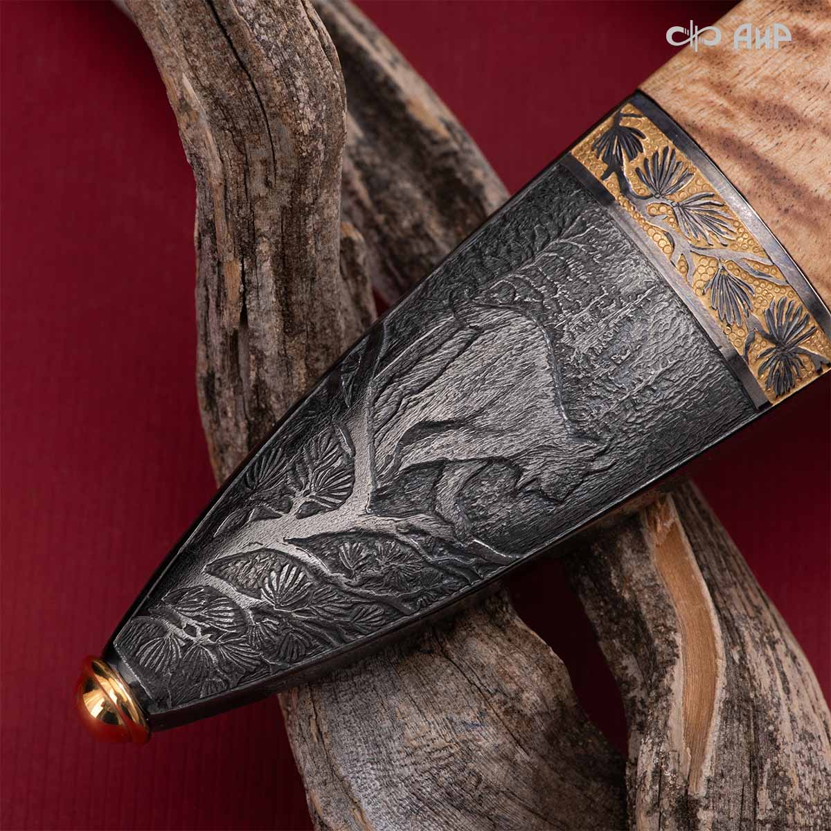 Кинжал охотничий Русский лес, Артикул: 39185  - Компания «АиР»