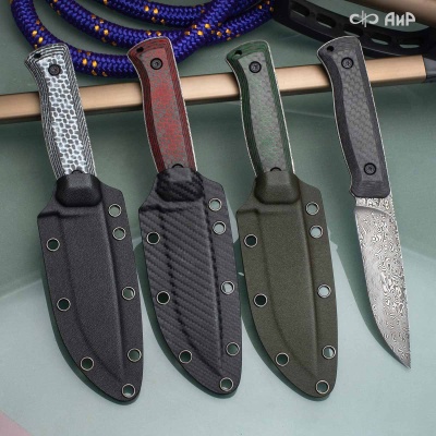 Стриж-Т (карбон зебра зеленый) дамасская сталь ZDI-1016 - Компания «АиР»