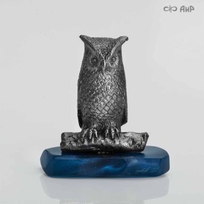 Сувенир Сова на подставке, Артикул: AF0000023964 - Компания «АиР»